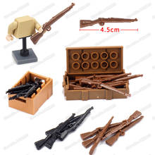 Military WW2 Weapons Guns Rifle Building Block Army Equipment Moc Special Forces Army Figures Battlefield Model Child Gifts Toys 2024 - buy cheap