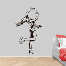 Skating Dancer Dance Wall Decal Vinyl Modern Figure Skater Girs Room Decor Wall Stickers Removable Home Decoration Mural Z528 2024 - buy cheap