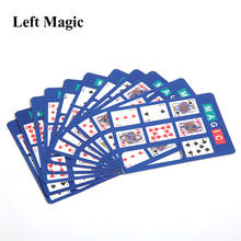 Inductive card Magic Tricks Card Poker Monte Cards Tricks Easy Classic Magic Tricks For Close Up Magic Illusion 2024 - buy cheap