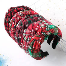 1Pcs Headband for Girls Retro Cute Snow Headdress Headband Girl Hair Accessories 2020 New Hot Christmas Headbands Winter 2024 - buy cheap