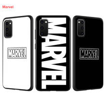 Logotipo de Marvel para Samsung Galaxy A01 A11 A12 A22 A21S A31 A41 A42 A51 A71 A32 A52 A72 A02S, funda suave para teléfono 2024 - compra barato