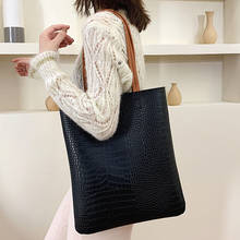Women's Leather Handbags Black Bucket Shoulder Bag Ladies Messenger Bag Large Capacity Ladies Shopping Bag Bolsa 2024 - buy cheap
