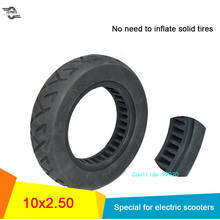 Cooliride 10x2.50 Non Pneumatic Solid Tire 10 Inch Electric Scooter Tire 10x2.25/10x2.50 Scooter Vacuum Tire 2024 - buy cheap