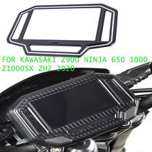 Motorcycle Carbon Speedometer Sticker for kawasaki z650 z900 ninja 650 1000 z1000sx z H2 2020  Cluster Scratch Protection Decals 2024 - buy cheap