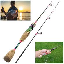 1.68M Colored lure fishing rod ul spinning Casting rod Carbon Fiber 2 sections Slow beautiful fishing pole Lure Weight 3-7g 2024 - buy cheap