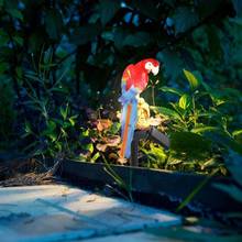 Solar Garden Light Outdoor Parrot LED Owl LED Fairy Light Lawn Lamp Garden Decor Landscape Night Waterproof Animal Shape Lamp 2024 - buy cheap