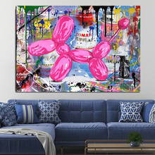 Modern Cartoon Graffiti Art Canvas Painting Abstract Posters and Prints Wall Art Picture for Living Room Home Decoration Cuadros 2024 - buy cheap