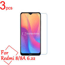 Protectores de pantalla LCD para Xiaomi Redmi 8/8A, película protectora, transparente, brillante/mate/Nano, antiexplosión, 3 unidades 2024 - compra barato