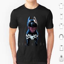 Superhero & Supervillain - 2 In 1 - White , No Text T Shirt DIY 100% Cotton 6xl Hero Dog Smile Bullterrier Bullman Comic Funny 2024 - buy cheap