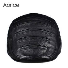 Aorice Man Real Leather Beret Cap Hat 2021 New Baseball Caps Hunting Hats HL820 2024 - buy cheap