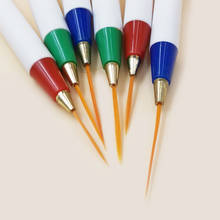 Профессиональный 3PC PNail набор художественных кистей Рисование линий ручка УФ-Гель-лак дизайн искусственных элементов 2024 - купить недорого