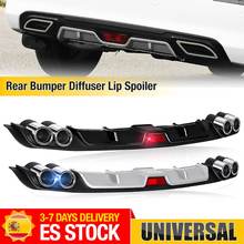 Universal Car Rear Bumper Diffuser Lip Spoiler Canard Lip For BMW E46 E60 E90 E92 E80 For Ford For Focus For Audi A3  A4 A5 A6 2024 - buy cheap