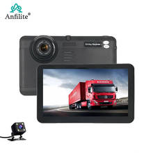 Anfilite-Cámara de navegación gps para vehículo, grabadora de vídeo 1,3 p de 7 pulgadas, Android, con GPS, Bluetooth, wifi, Quad-core, 1080 GHz 2024 - compra barato