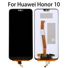 5.84" For Huawei Honor 10 honor10 Full LCD Display+Touch Screen DIgitizer Assembly Parts Original AL00 AL10 L29 No Fingerprint 2024 - buy cheap