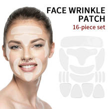16PCS Silicone Anti Wrinkle Stickers Patch Eye Chin Forehead Skin Care Pads Reusable Transparent Face Skin Lifting Care Patches 2024 - buy cheap