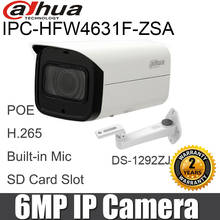 Оригинальная Внешняя камера с моторизованным объективом 2,7-13,5 мм, 6 МП, H.265, встроенный микрофон, слот для SD-карты, цилиндрическая камера безопасности 2024 - купить недорого