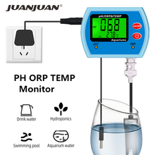 3 in 1 Multi-parameter PH meter Water Quality Acidity TEMP ORP Tester temperature Redox Potential meter monitor big screen 20% 2024 - buy cheap