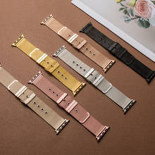 Milanese Loop Strap for Apple Watch iWatch 6 5 4 3 2 1 SE 40mm 44mm 38mm 42mm Stainless Steel Metal Men Women Bracelet Band Belt 2024 - buy cheap