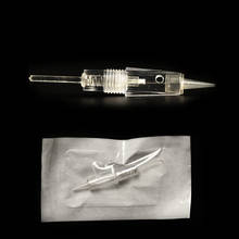 10pcs Tattoo Needles Disposable Screw Cartridge  Microblading Pen Permanent Makeup Machine Supplies 1D/1R/3R/5R/5F/7F 2024 - buy cheap