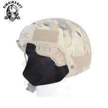 Tactical Helmet Combat Ear Side Cover for Military FAST Helmet Rail Protective Accessories Black Dark Earth BD5667 2024 - buy cheap