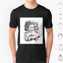 Jo Siffert T Shirt 6xl Cotton Cool Tee Racing Speed Driver Racetrack Le Mans Monza Monaco Daytona Winner Motor Racing Car Indy 2024 - buy cheap