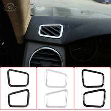 Car-Styling,ABS Chrome Dashboard AC Vent Side Air Outlet Frame Trim,For LandRover Discovery 3 LR3 2004-2009,Interior Accessories 2024 - buy cheap