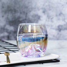 INS Home Creative Glass Cup Rainbow Teardrop Lead-free Crystal Glass Wine Cup Seven-colour Glass Water Mug Bar Wine Glass 2024 - buy cheap