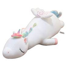 60/80/105CM New Cushion Color Animal Cartoon Unicorn Pillow Deer Plush Toy Valentine Day Gifts Home Decoration 2024 - buy cheap