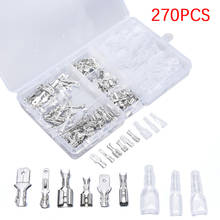 270Pcs 2.8/4.8/6.3mm Crimp Terminals Insulated Male Female Wire Connector Kit 2024 - buy cheap