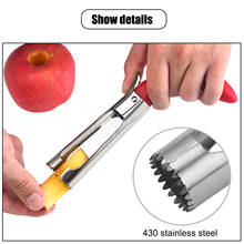 Нож из нержавеющей стали для удаления яблок, кухонный прибор для резки яблок и фруктов, груш, овощей 2024 - купить недорого