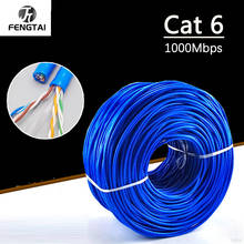 Ethernet-кабель RJ45 Cat6 Lan-кабель RJ 45 UTP сетевой кабель для Cat6 совместимый патч-корд 50 м 20 м для модема маршрутизатора кабеля Ethernet 2024 - купить недорого