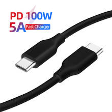 USB 3.1 Type C to USB C Cable Fast Charging 5A USB C Charger Data Transfer PD Cable For iPad MacBook Pro Samsung Huawei Xiaomi 2024 - buy cheap