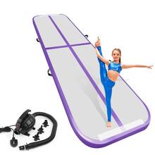 Free Shipping 2m 3m 4m Inflatable Gymnastic Mattress Gym Tumble Air Track Floor Tumbling Air Track Mat For Adult or Child 2024 - buy cheap