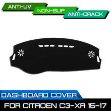 Alfombrilla antideslizante para salpicadero de coche, protección UV, C3-XR para Citroen, 2015, 2016, 2017 2024 - compra barato