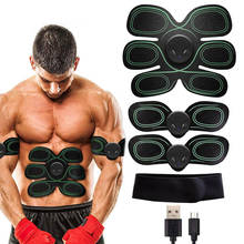EMS Muscle Stimulator Abdominal Muscle Toner Abs Trainer Fitness Training Gear Belt Toning Gym Workout Machine For Men Women 2024 - buy cheap