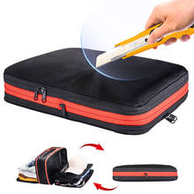 Compression Travel Bags Large Capacity Storage Suitcase Luggage Bags Clothes Charger Data Cable Storage Bag Organizer Reusable 2024 - buy cheap