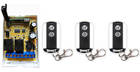 Controle remoto sem fio dc 12v, 2 canais, 2 canais, receptor, transmissor de metal, persianas, portas de garagem - compare preços