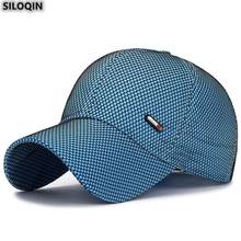 SILOQIN Women's Ponytail Baseball Cap Fashion Brands Snapback Caps For Men's Adjustable Size Leisure Sports Tongue Cap Tide Hat 2024 - buy cheap