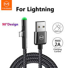 Mcdodo ugreen LED Lighting Fast Charger usb Cable for iphone 11pro max X 8 7Plus 6 Iphone Samsung Huawei 2024 - buy cheap