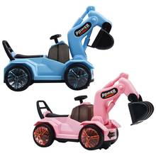 Pala de Tractor de juguete para niños, modelo de coche de ingeniería, juguetes para niños, regalo de cumpleaños, Tractor Bulldozer 2024 - compra barato