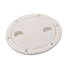 Marine Boat RV White 4 Inch Access Hatch Cover Lid Screw Out Deck Plate 2024 - buy cheap