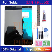 Оригинальный Для Nokia 3,1 ЖК-дисплей с сенсорным экраном в сборе Замена для Nokia 3,1 TA-1049 TA-1057 TA-1063 TA-1070 2024 - купить недорого