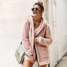 Faux Fur Coat Women Hooded Winter Casual Teddy Coat Autumn Pockets Plus Size Fur Jacket Fleece Fluffy Overcoat Outwear 2024 - buy cheap