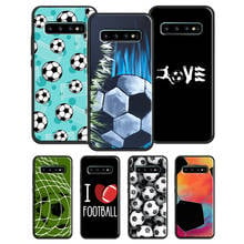 Capa de bola de futebol para samsung galaxy, s20 fe s21 ultra s8 s9 s10 plus s10e note9 note10 note 20 ultra 2024 - compre barato