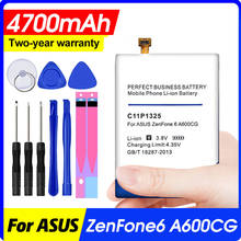 4700mah C11p1325 Battery for Asus Zenfone 6 Zenfone6 A600 A600cg T00g A601cg 2024 - buy cheap