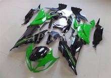 New ABS Plastic Shell Motorcycle Fairing kit Fit For Kawasaki Ninja ZX6R 636 ZX-6R 2013 2014 2015 2016 2017 2018 Green Black 2024 - buy cheap
