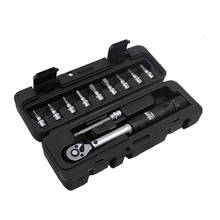 1/4 Bicycle Special Window Torque Wrench 10 Piece Set Wrench Adjustable Torque Wrench Two-way Ratchet Wrench 2024 - buy cheap