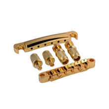1 Set Zinc alloy Tune-O-Matic Bridge Tailpiece Stop Bar For Epiphone LP Gibson SG Guitar Repair Tool Parts Replacement 2024 - buy cheap