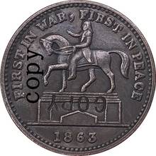 USA Civil war 1863 copy coins #15 2024 - buy cheap