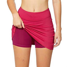 Women Summer Sports Short Mini Skirts Active Skorts Performance Skirt Running Tennis Golf Workout Sports Tennis Skirt 2024 - buy cheap